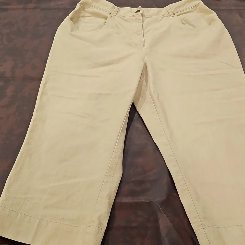 N Cream Pants By Christopher & Banks Sz 10